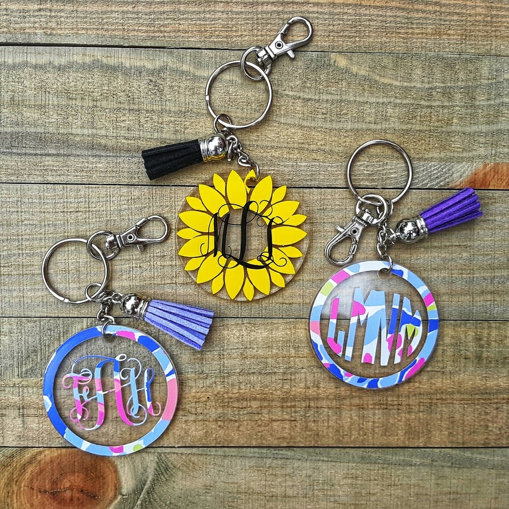 Monogram Keychains - Picture 3 of 7